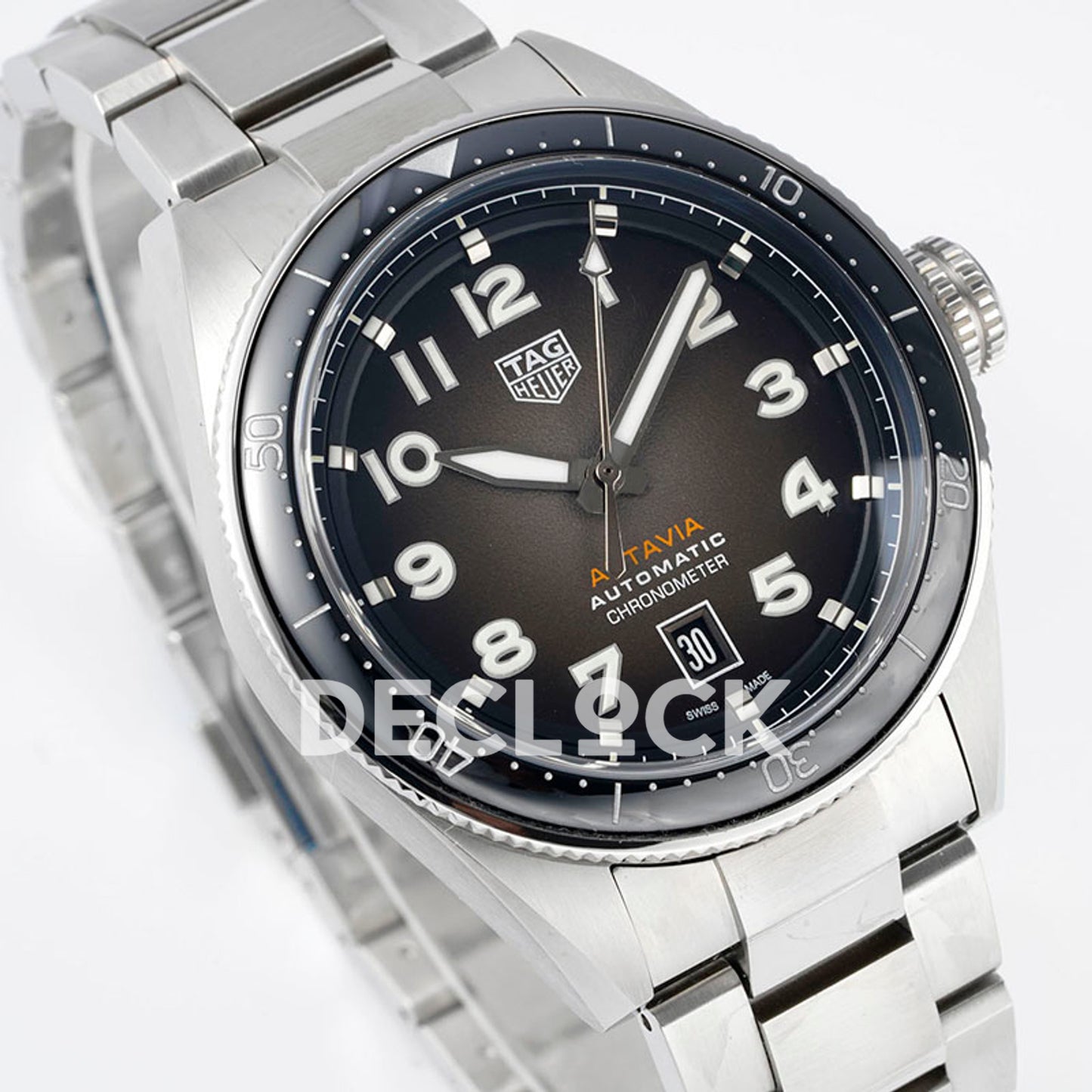 TAG Heuer Autavia Calibre 5 Black Dial 42mm Bracelet SW200