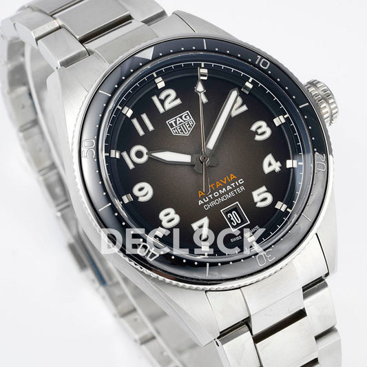 TAG Heuer Autavia Calibre 5 Black Dial 42mm Bracelet SW200
