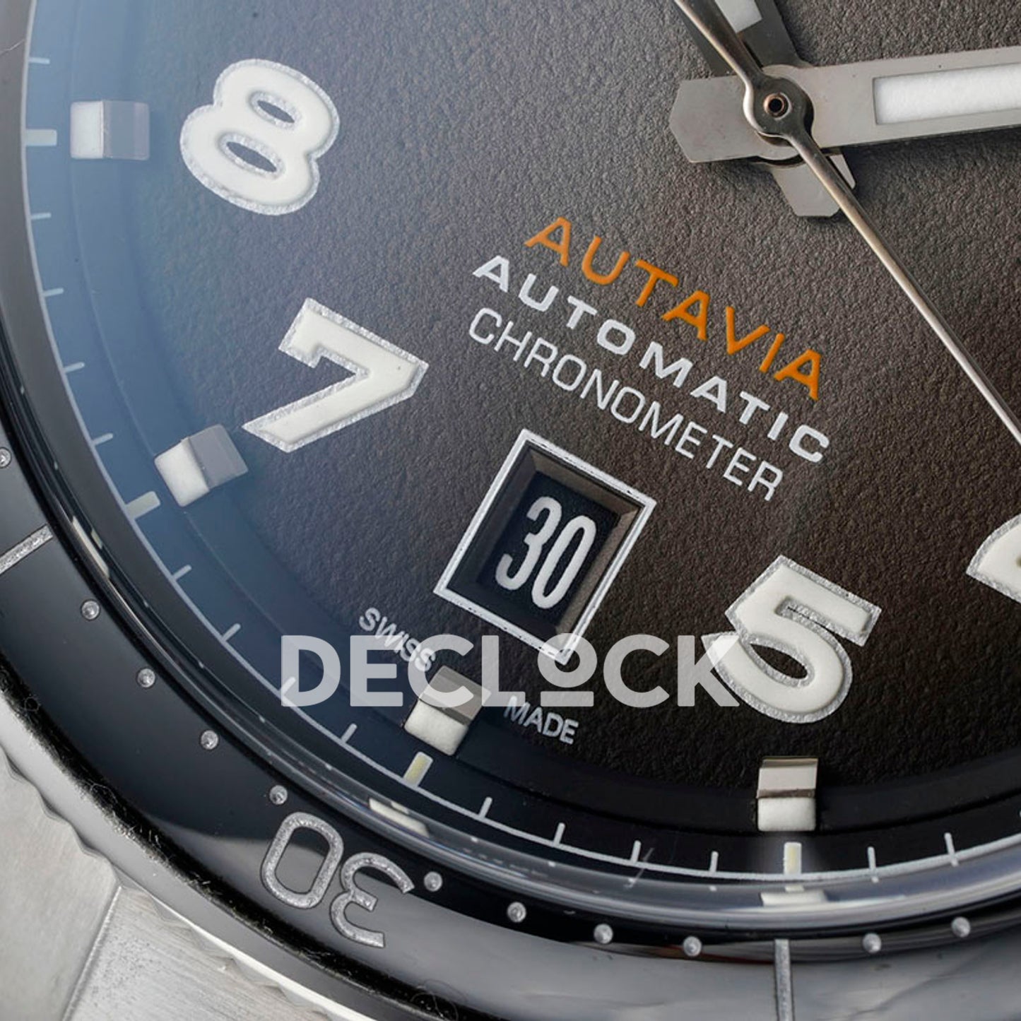 TAG Heuer Autavia Calibre 5 Black Dial 42mm Bracelet SW200