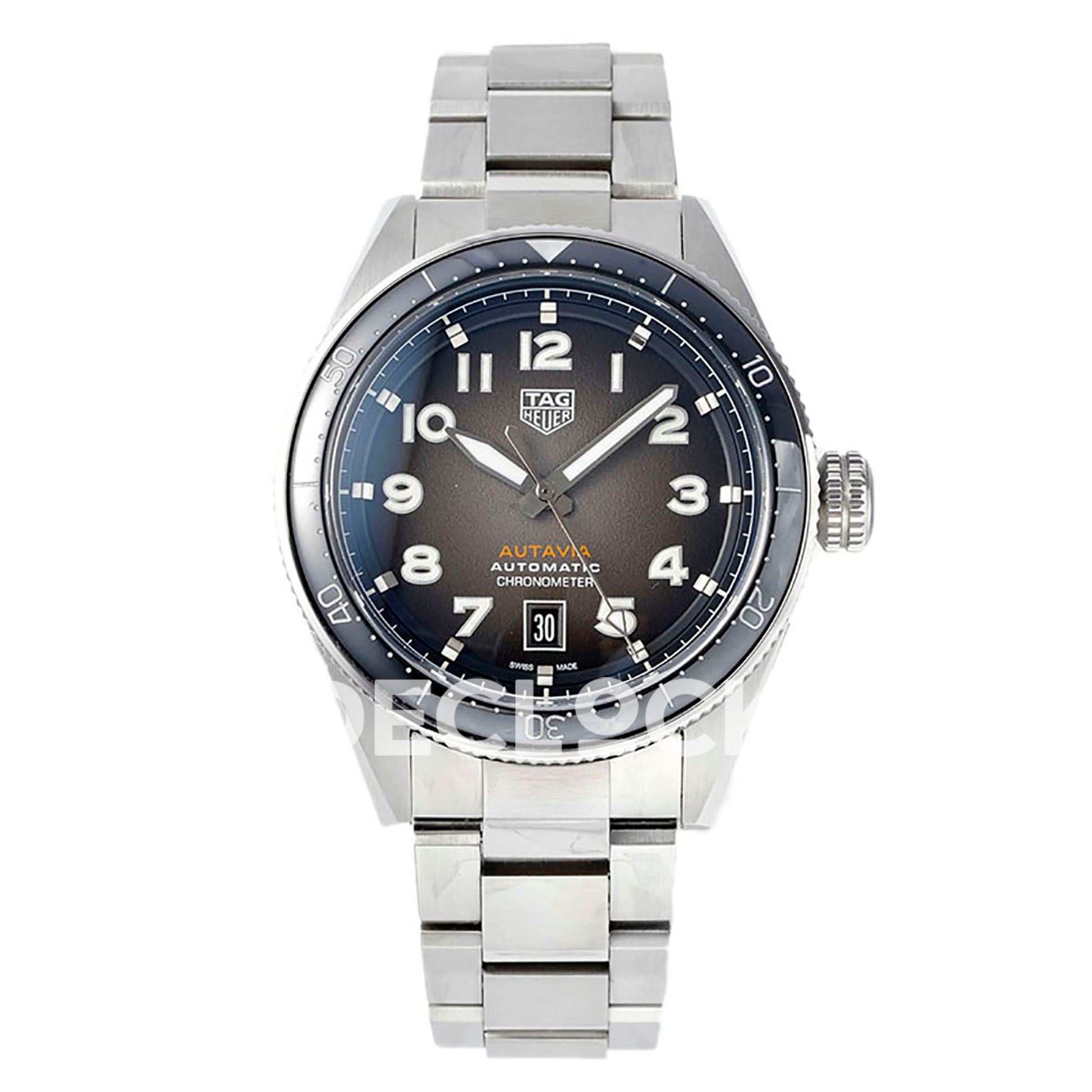 TAG Heuer Autavia Calibre 5 Black Dial 42mm Bracelet SW200