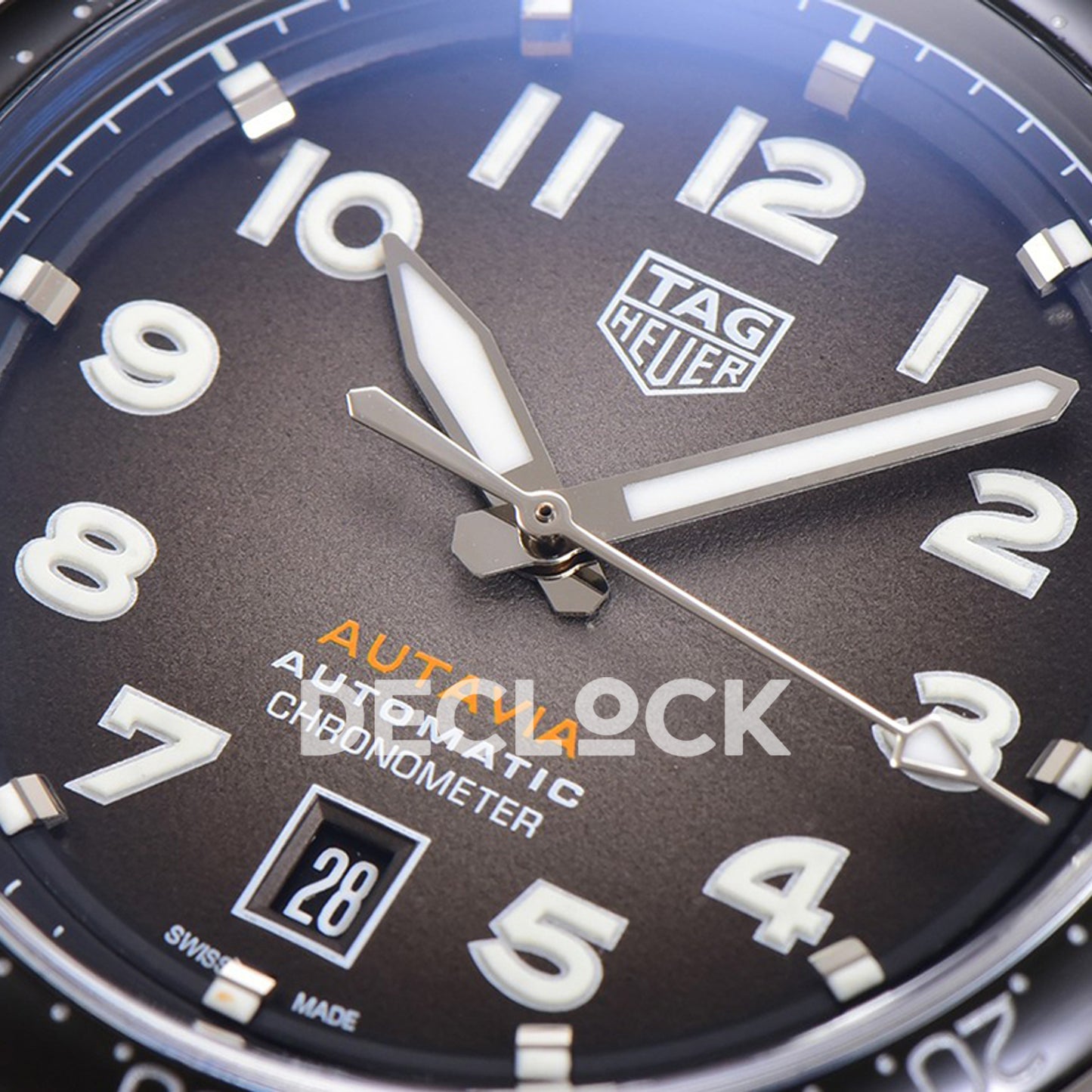 TAG Heuer Autavia Calibre 5 Black Dial 42mm Nylon SW200