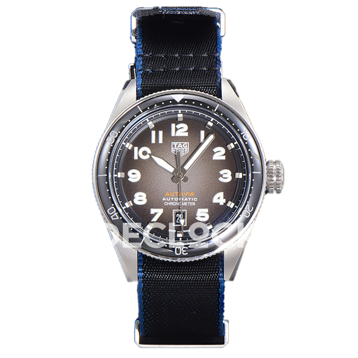 TAG Heuer Autavia Calibre 5 Black Dial 42mm Nylon SW200