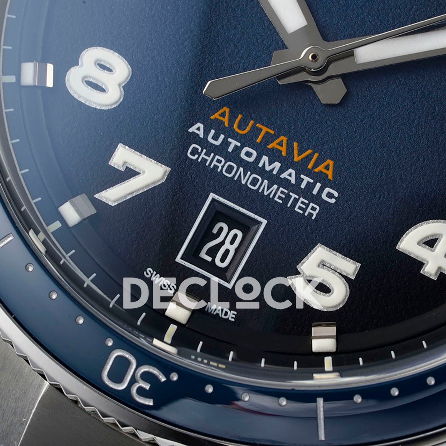 TAG Heuer Autavia Calibre 5 Blue Dial 42mm Bracelet SW200