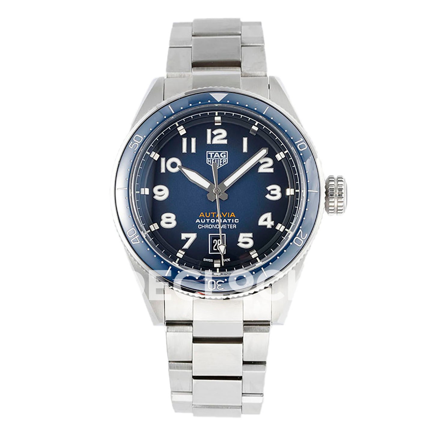 TAG Heuer Autavia Calibre 5 Blue Dial 42mm Bracelet SW200