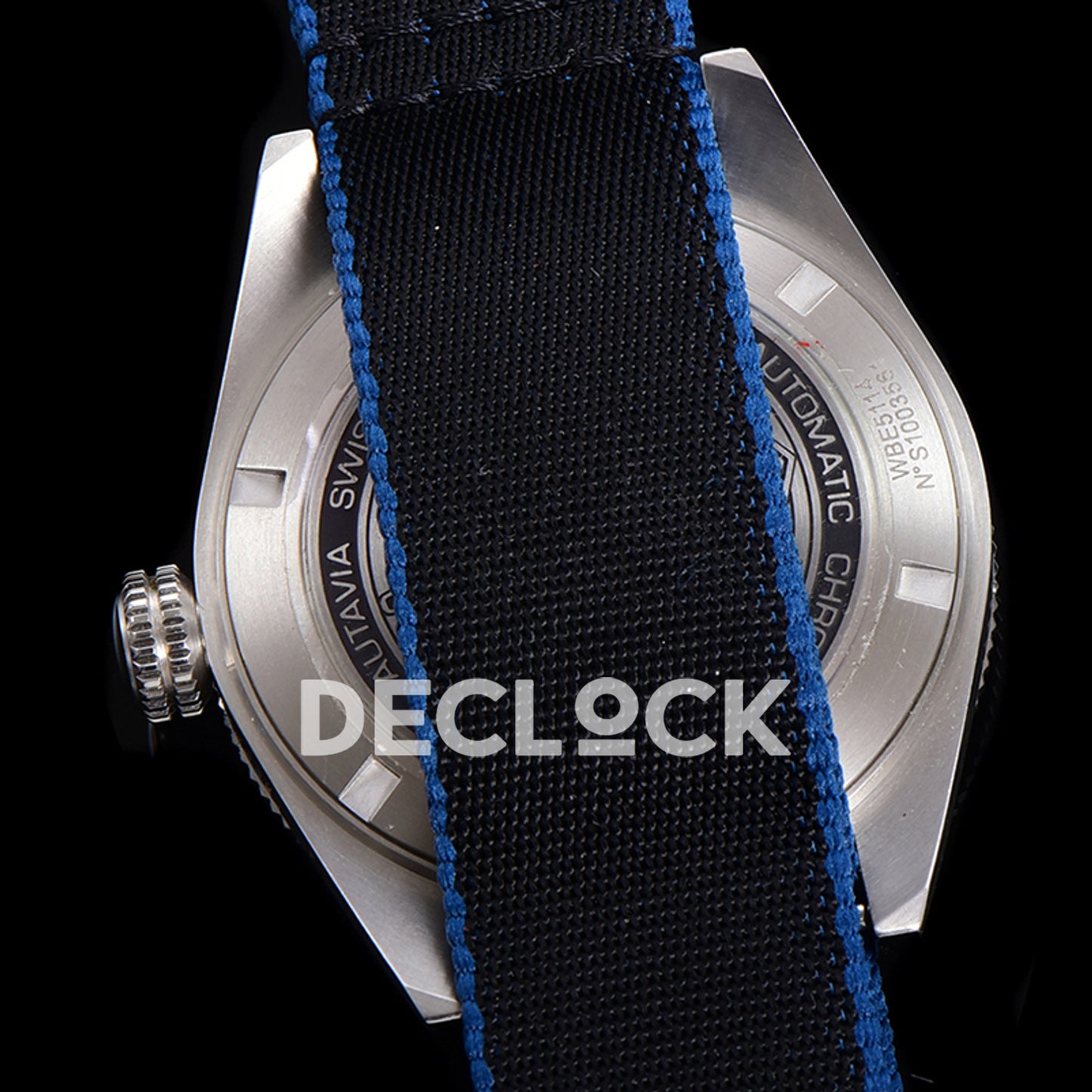 TAG Heuer Autavia Calibre 5 Blue Dial 42mm Nylon SW200