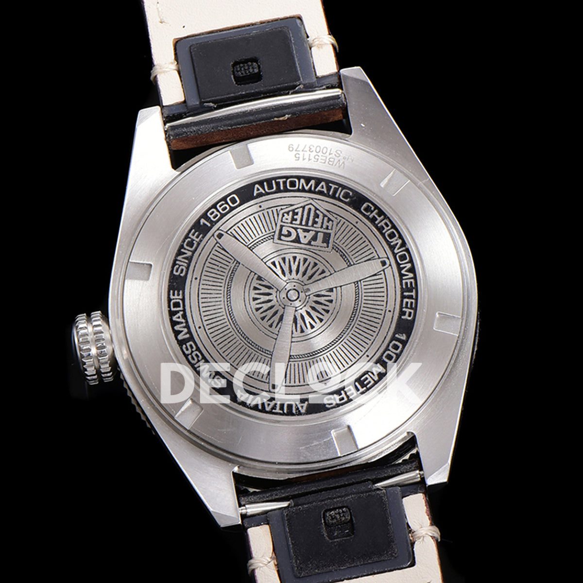 TAG Heuer Autavia Calibre 5 Blue Dial 42mm Leather SW200