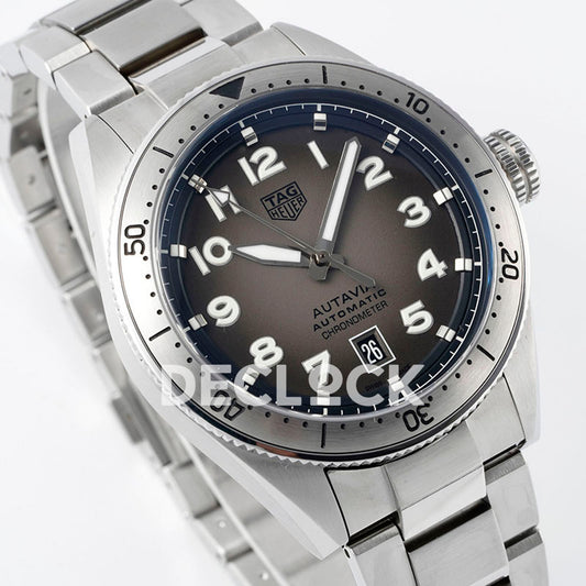 TAG Heuer Autavia Calibre 5 Grey Dial 42mm Bracelet SW200