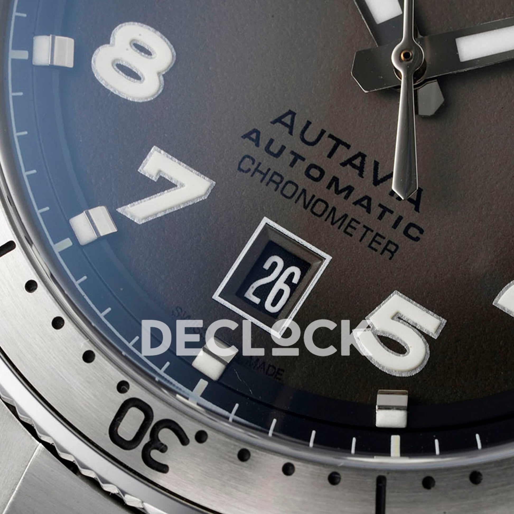 TAG Heuer Autavia Calibre 5 Grey Dial 42mm Bracelet SW200