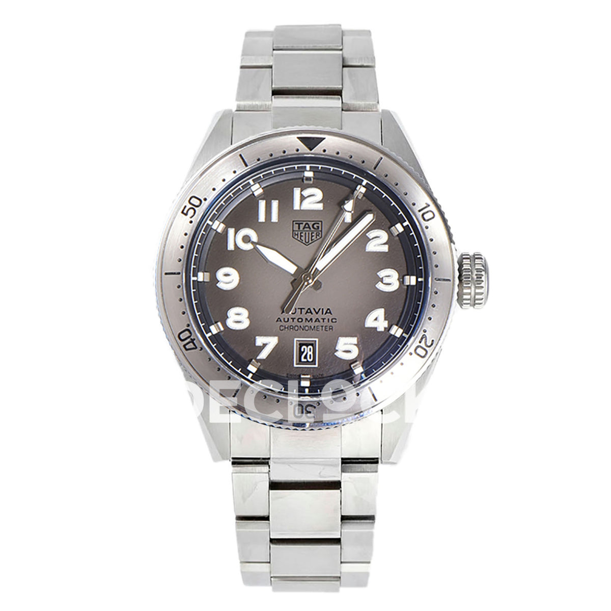 TAG Heuer Autavia Calibre 5 Grey Dial 42mm Bracelet SW200