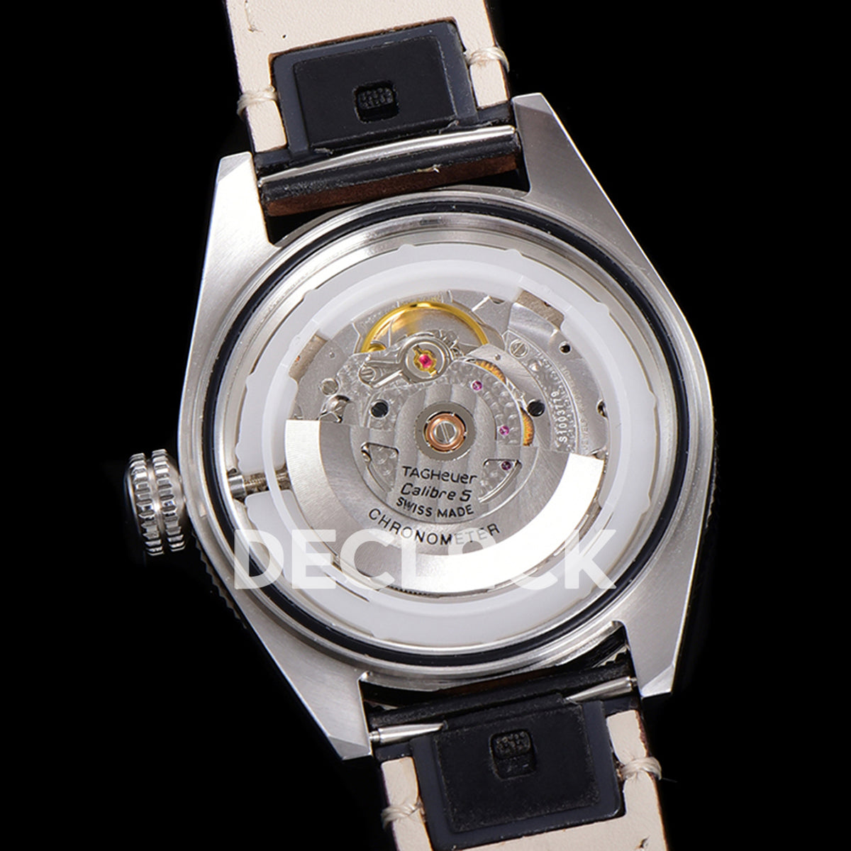 TAG Heuer Autavia Calibre 5 Grey Dial 42mm Leather SW200