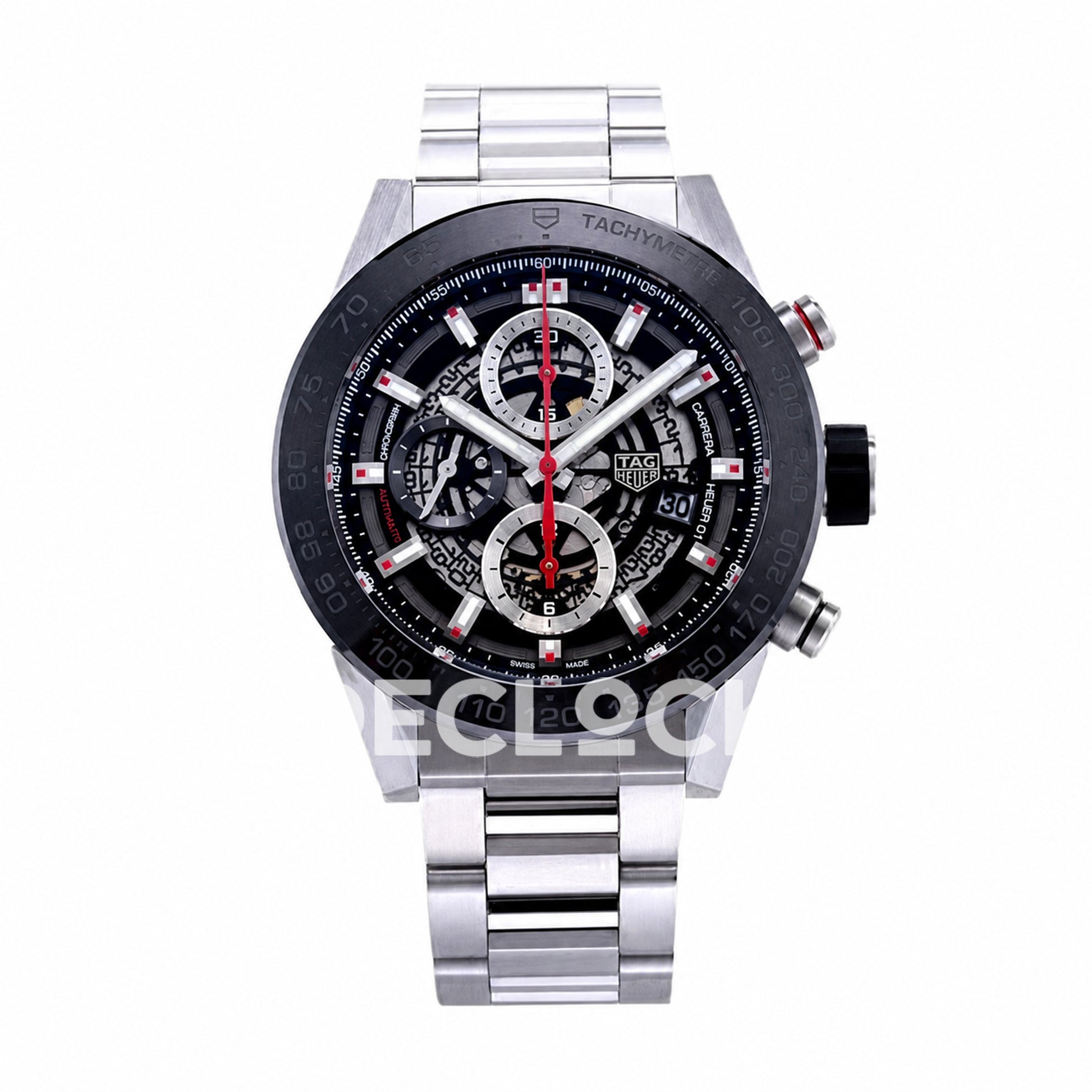 TAG Heuer Carrera Heuer 01 Skeleton 43mm Steel Bracelet Asian 1887