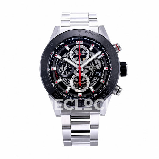 TAG Heuer Carrera Heuer 01 Skeleton 43mm Steel Bracelet Asian 1887
