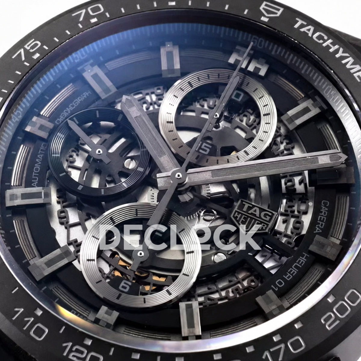 TAG Heuer Carrera Heuer 01 Black Skeleton 43mm Asian 1887