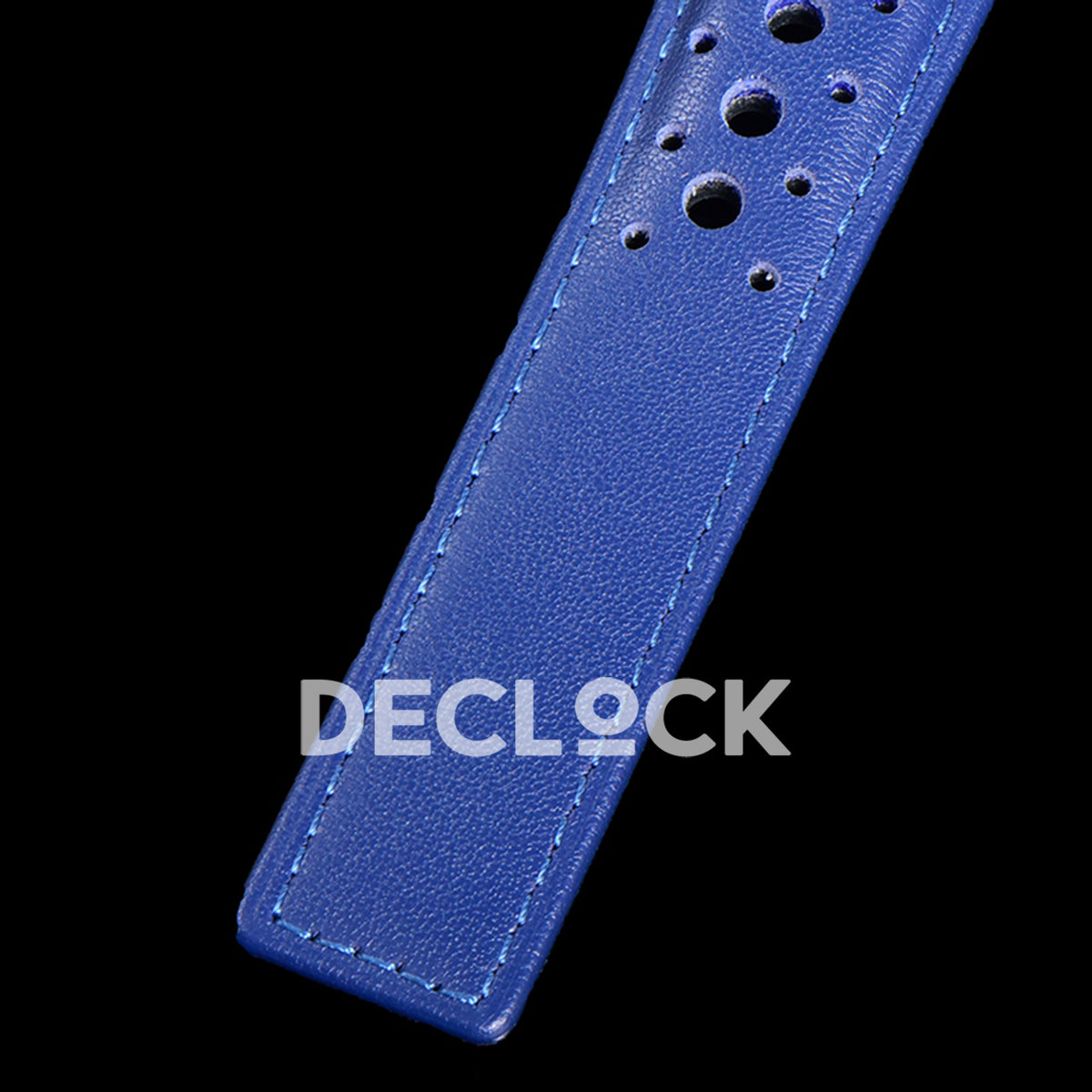 TAG Heuer Carrera Chronograph Blue Dial 43mm Leather Strap VK63A Quartz