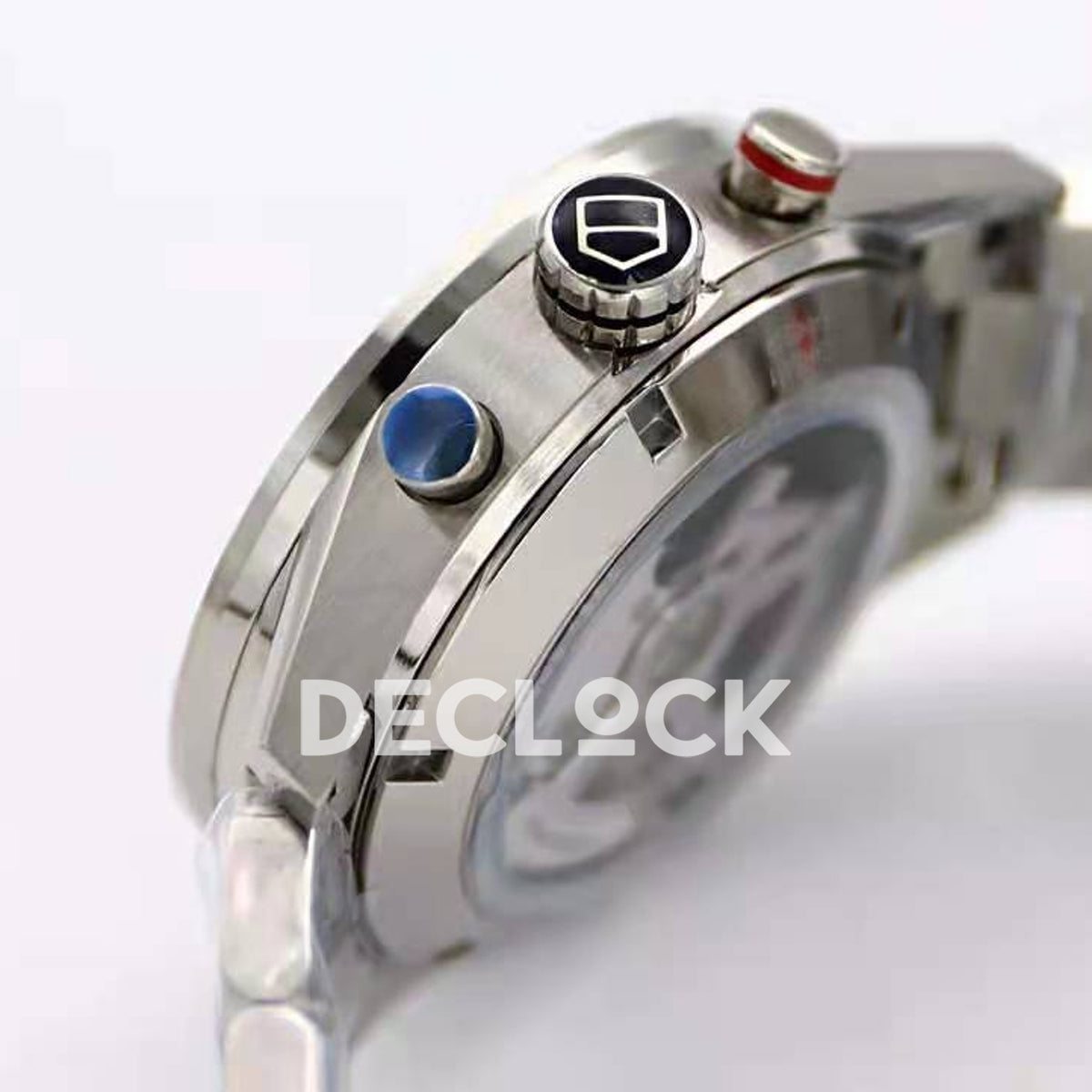 TAG Heuer Carrera Chronograph Black Dial 43mm Asian 1887
