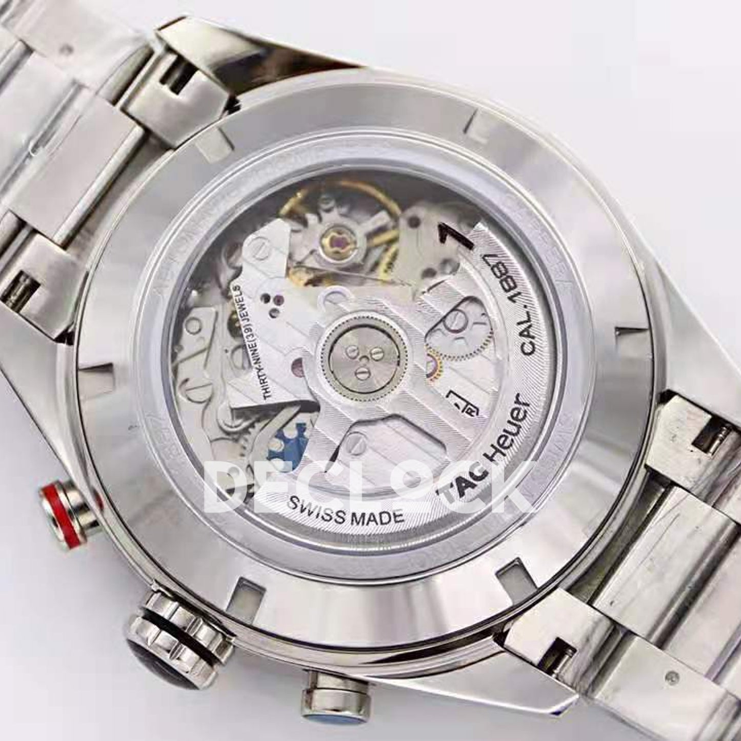 TAG Heuer Carrera Chronograph Black Dial 43mm Asian 1887