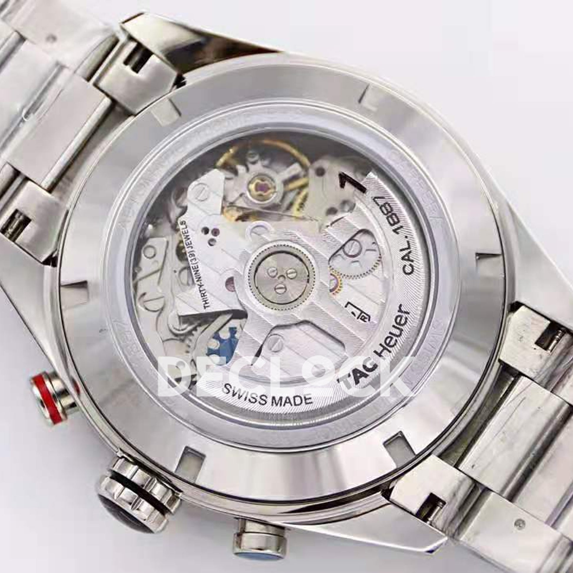 TAG Heuer Carrera Chronograph Black Dial 43mm Asian 1887