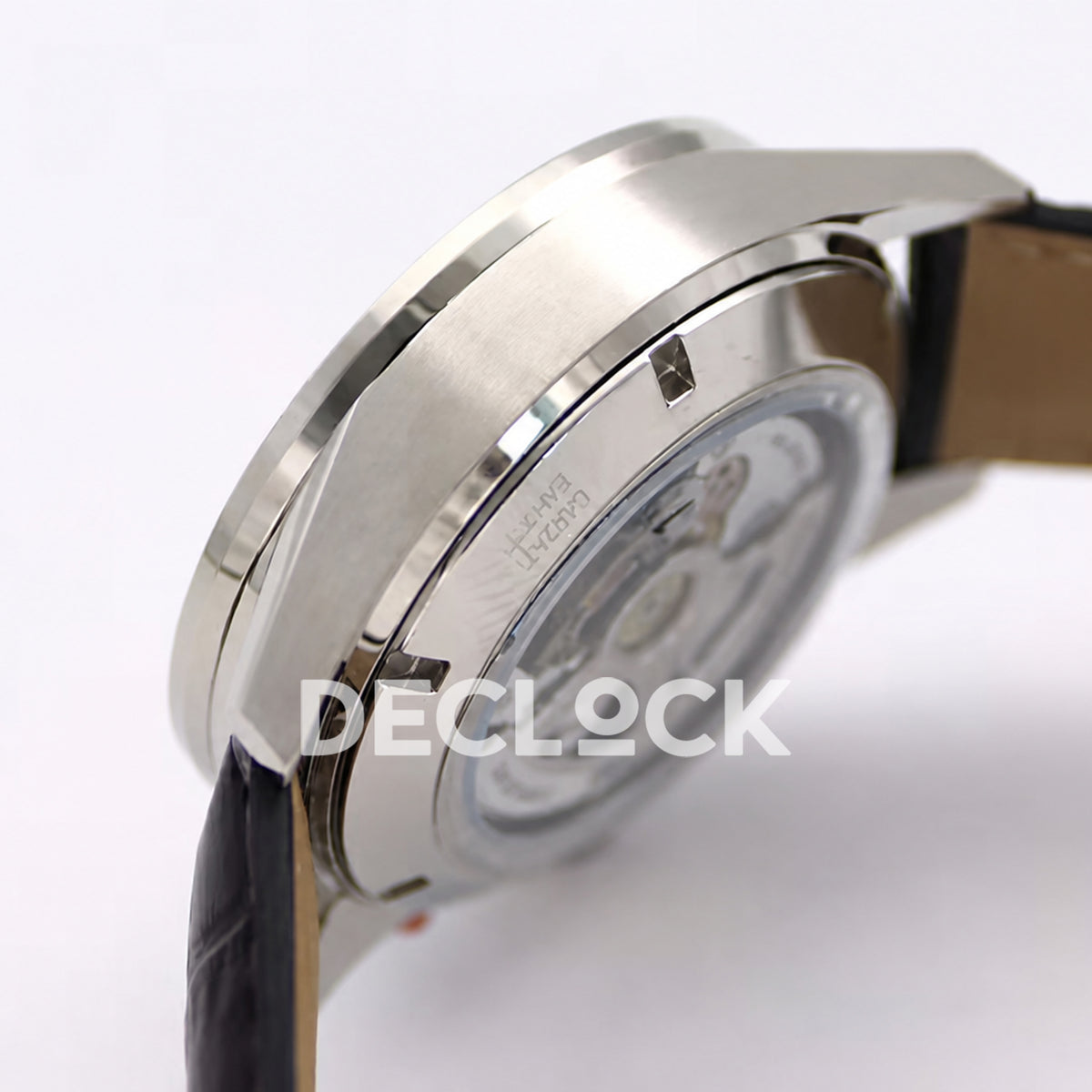 TAG Heuer Carrera Chronograph Black Dial 43mm Leather Asian 1887