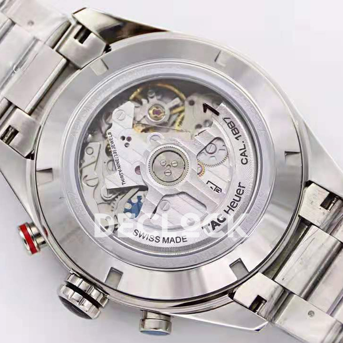 TAG Heuer Carrera Chronograph Grey Dial 43mm Asian 1887