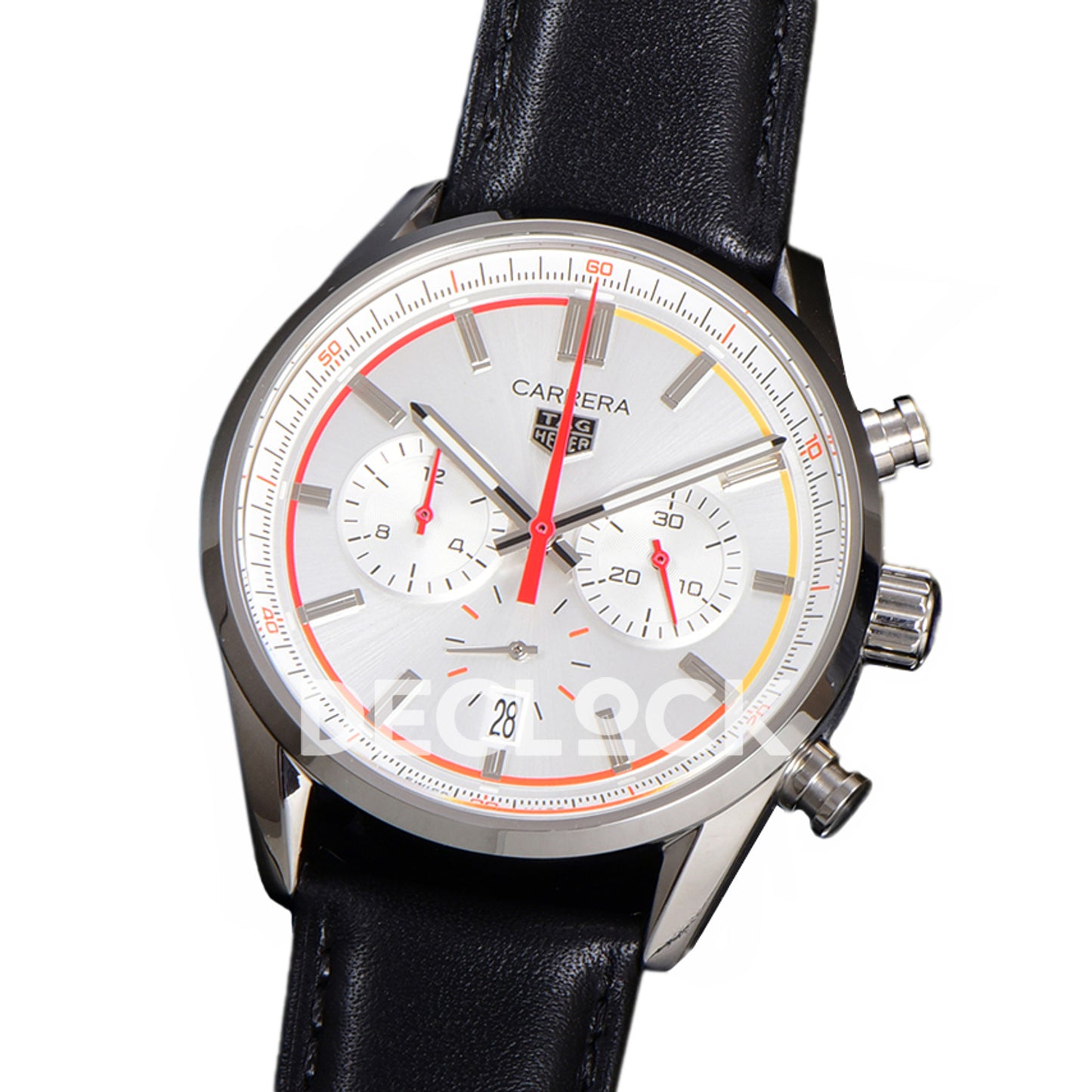 TAG Heuer Carrera Chronosprint x Porsche White Dial 42mm VK63A Quartz