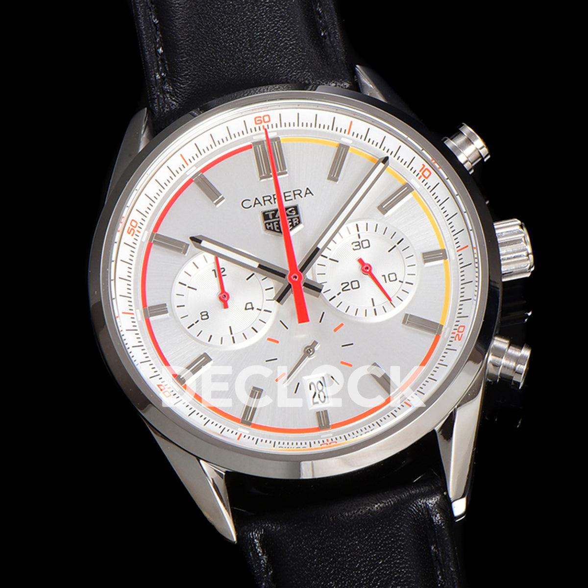 TAG Heuer Carrera Chronosprint x Porsche White Dial 42mm VK63A Quartz