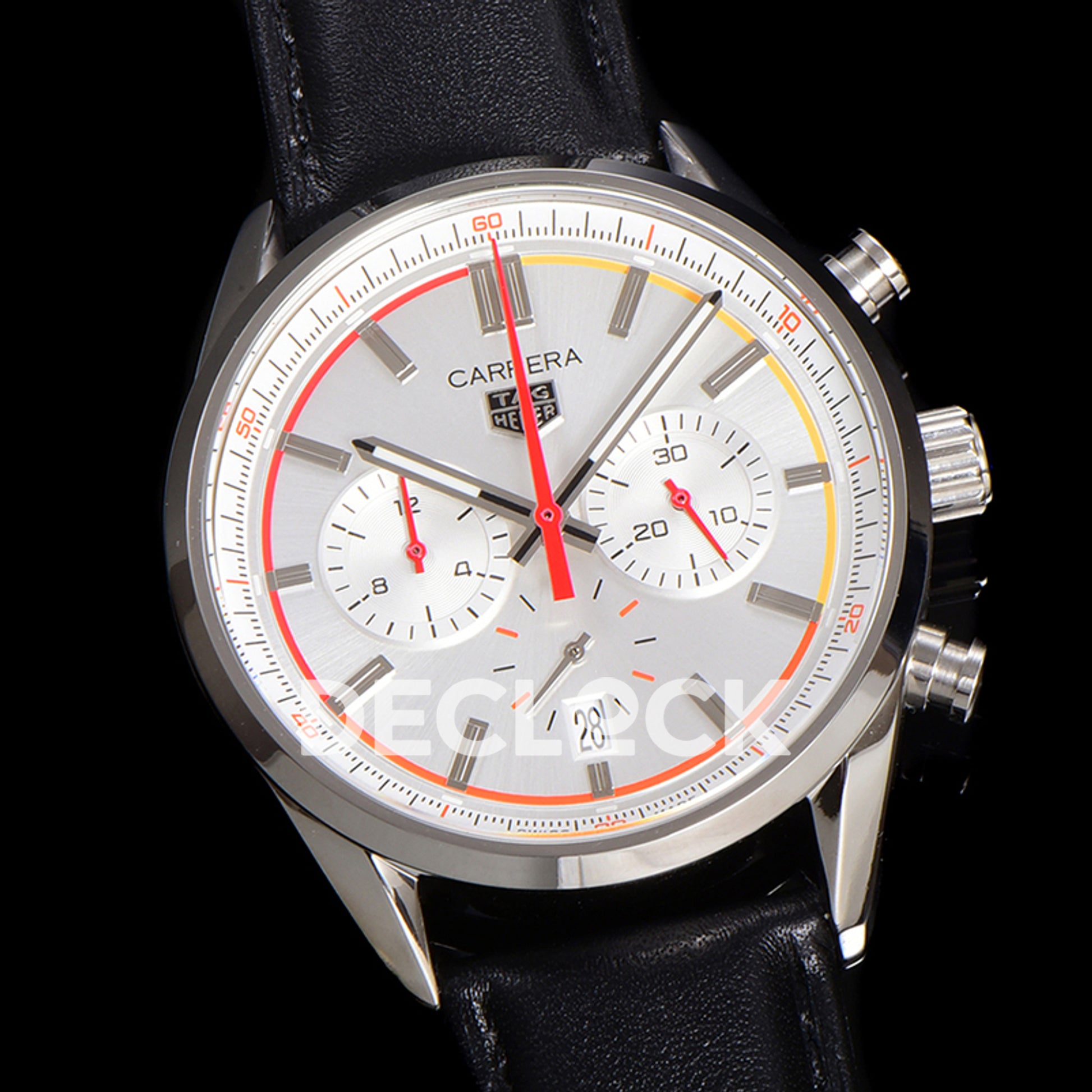 TAG Heuer Carrera Chronosprint x Porsche White Dial 42mm VK63A Quartz