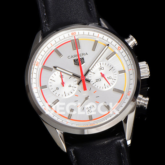 TAG Heuer Carrera Chronosprint x Porsche White Dial 42mm VK63A Quartz