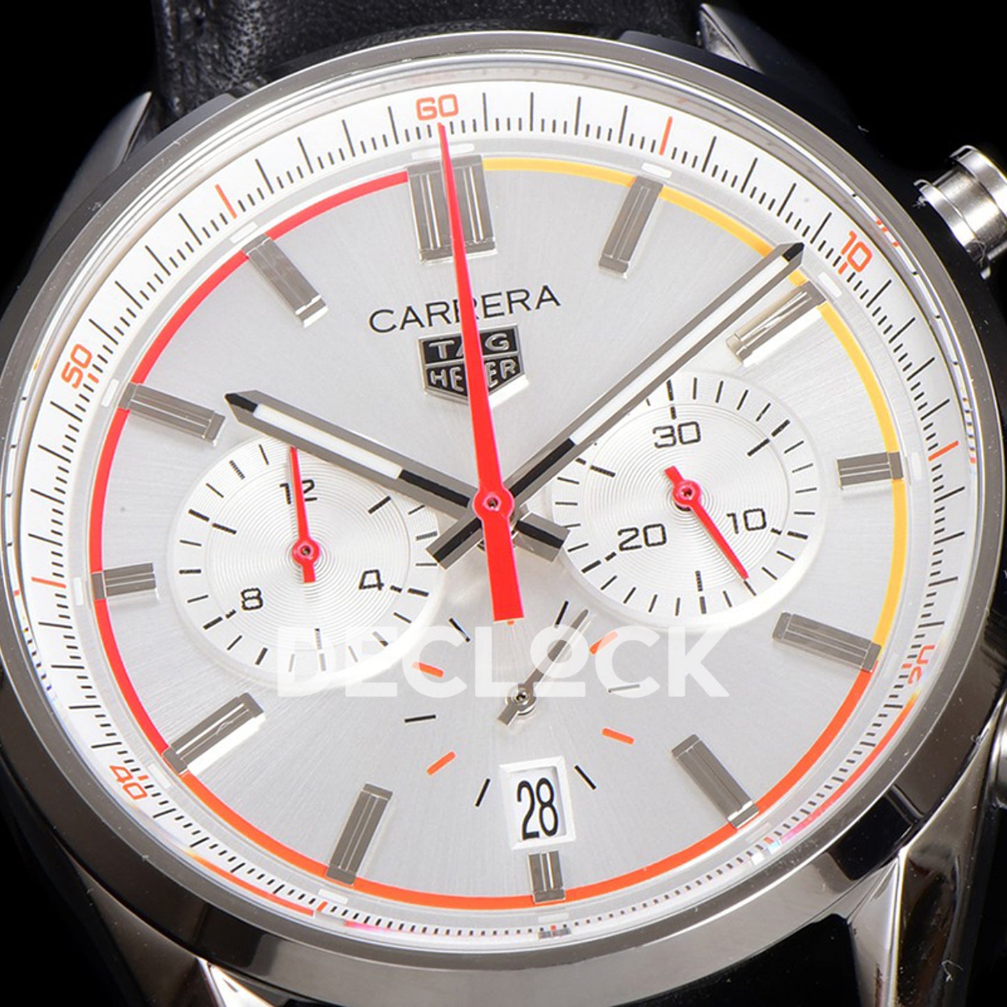 TAG Heuer Carrera Chronosprint x Porsche White Dial 42mm VK63A Quartz