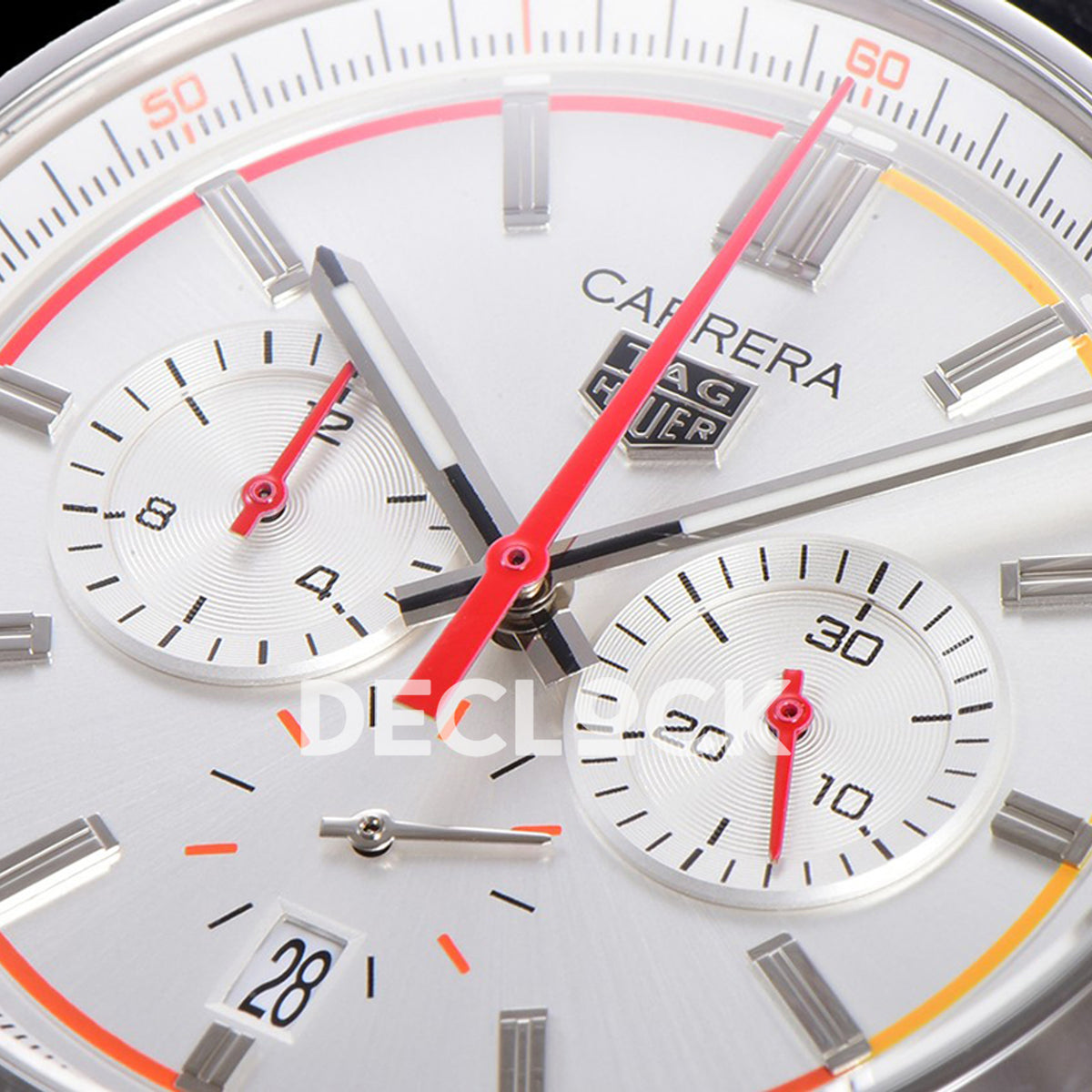 TAG Heuer Carrera Chronosprint x Porsche White Dial 42mm VK63A Quartz
