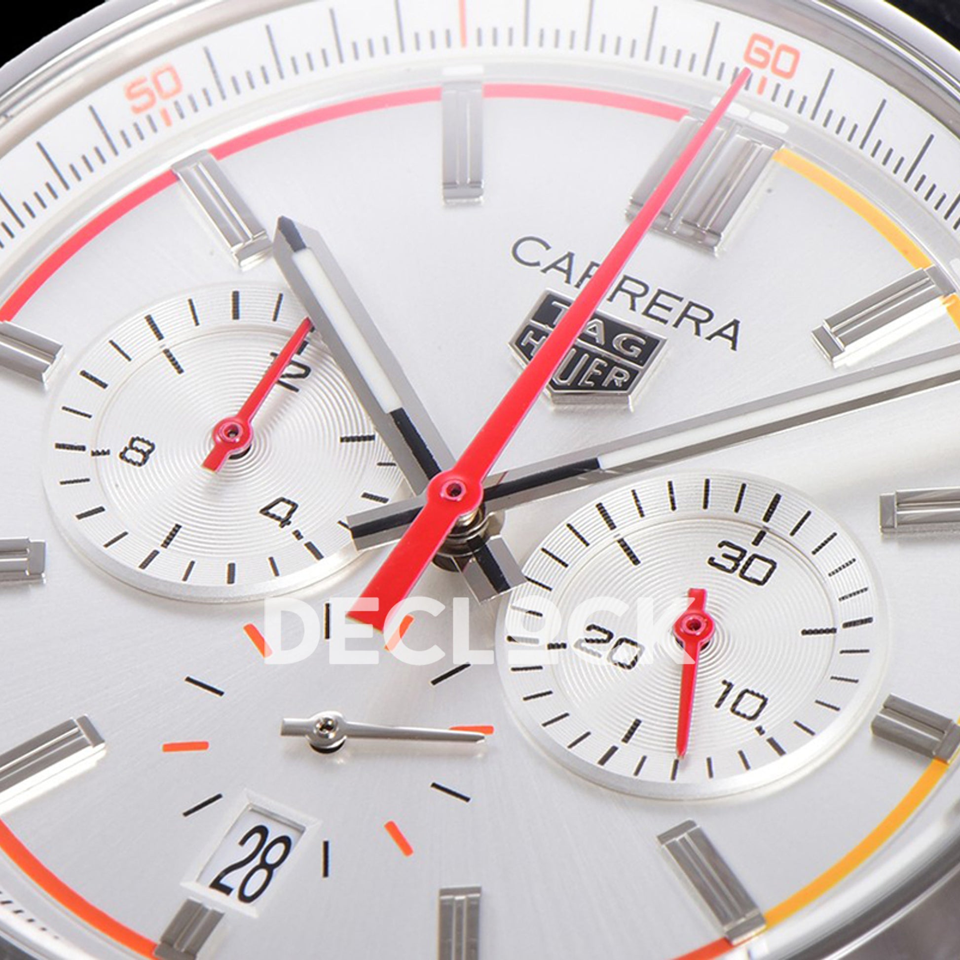 TAG Heuer Carrera Chronosprint x Porsche White Dial 42mm VK63A Quartz