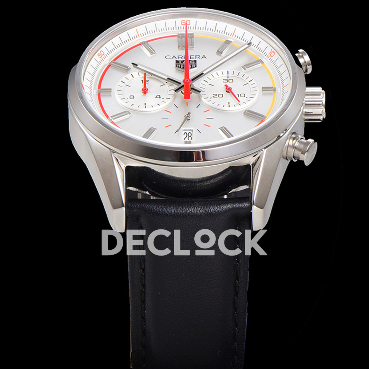 TAG Heuer Carrera Chronosprint x Porsche White Dial 42mm VK63A Quartz