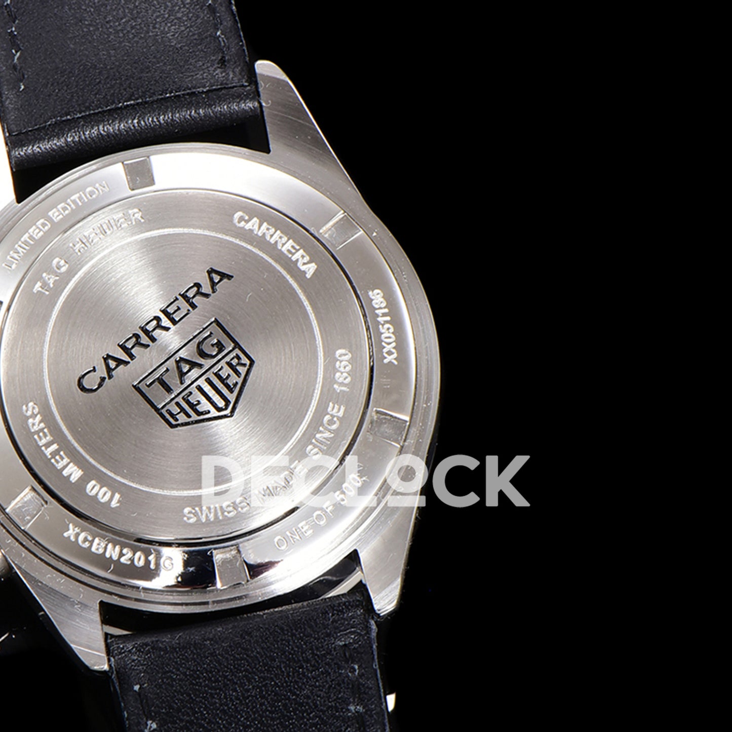 TAG Heuer Carrera Skipper Blue Dial Leather Strap VK63A Quartz