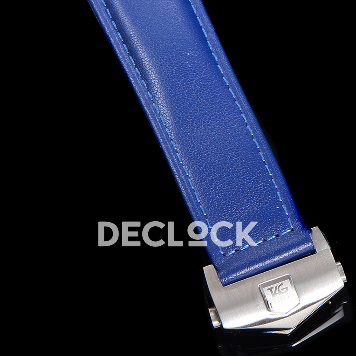 TAG Heuer Carrera Skipper Blue Dial Leather Strap VK63A Quartz