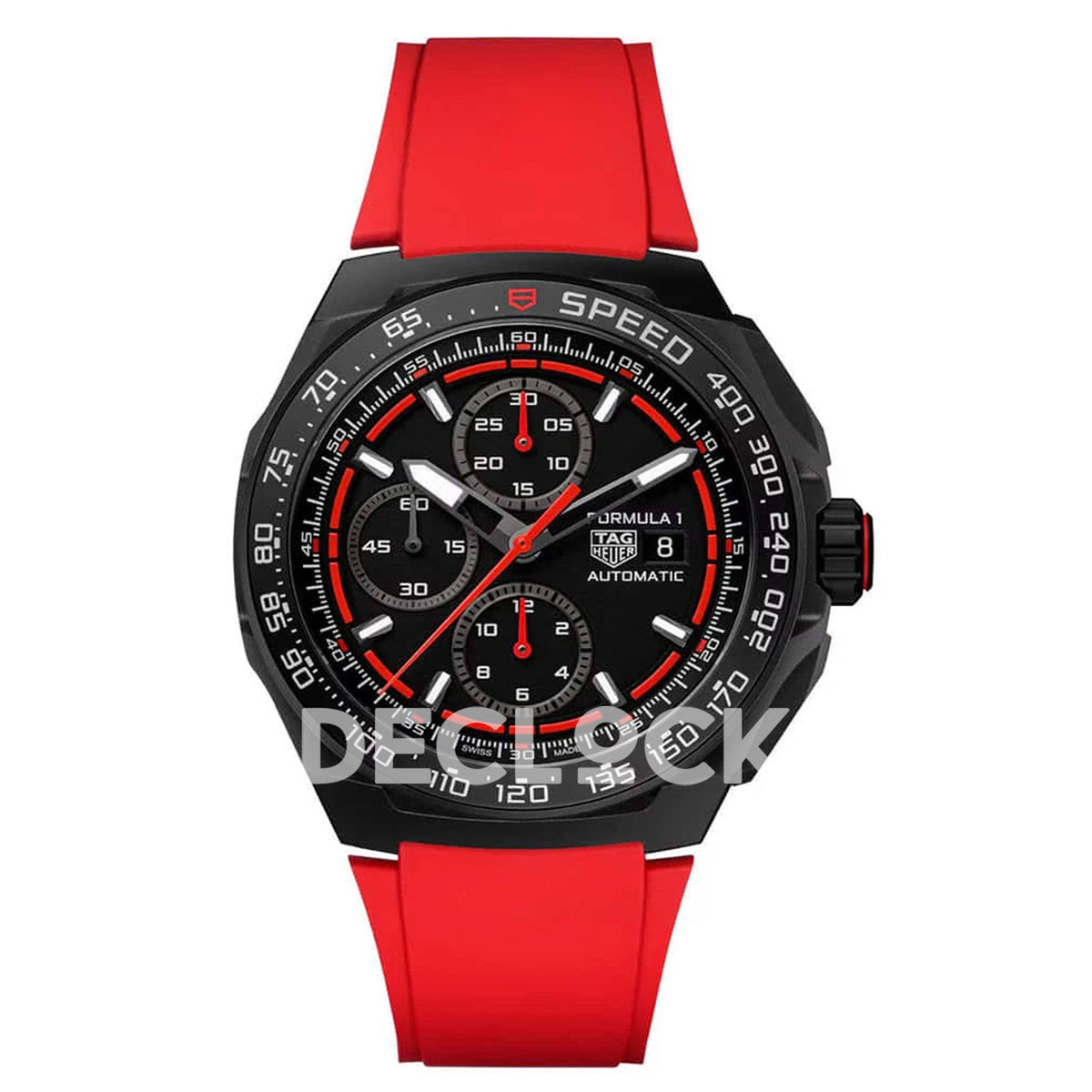 TAG Heuer Carrera Heuer 01 Black Ceramic Bracelet 43mm Asian 1887