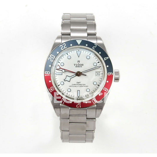 Tudor Black Bay M7941A1A0RU-0003 41mm SS Dial Red Bezel on SS Bracelet Replica Watch