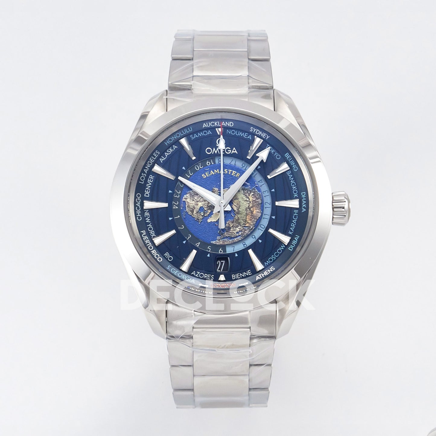 Omega Seamaster Aqua Terra 150m ‘James Bond' Black Dial Replica Watch