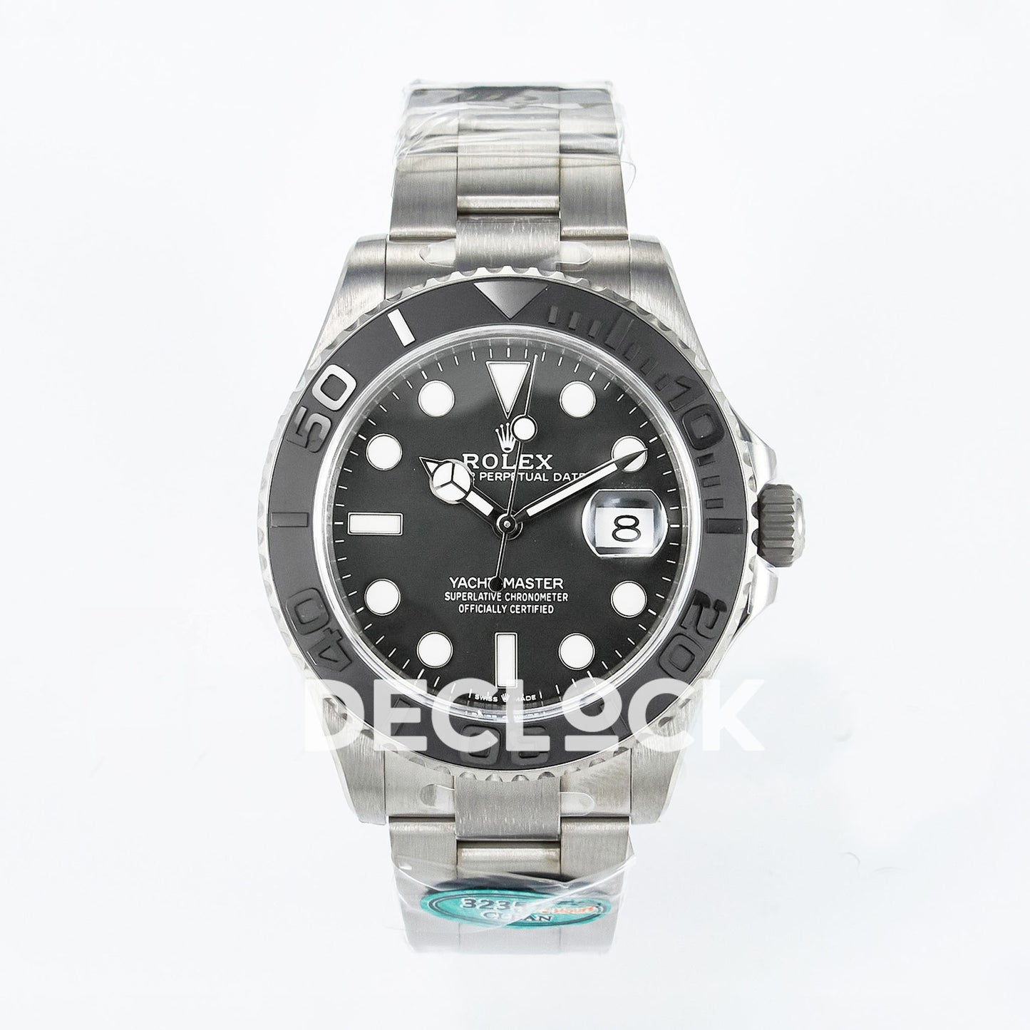 Rolex Yacht-Master 226627 Titanium Clean 1:1 Black Dial on Titanium Bracelet VR3235