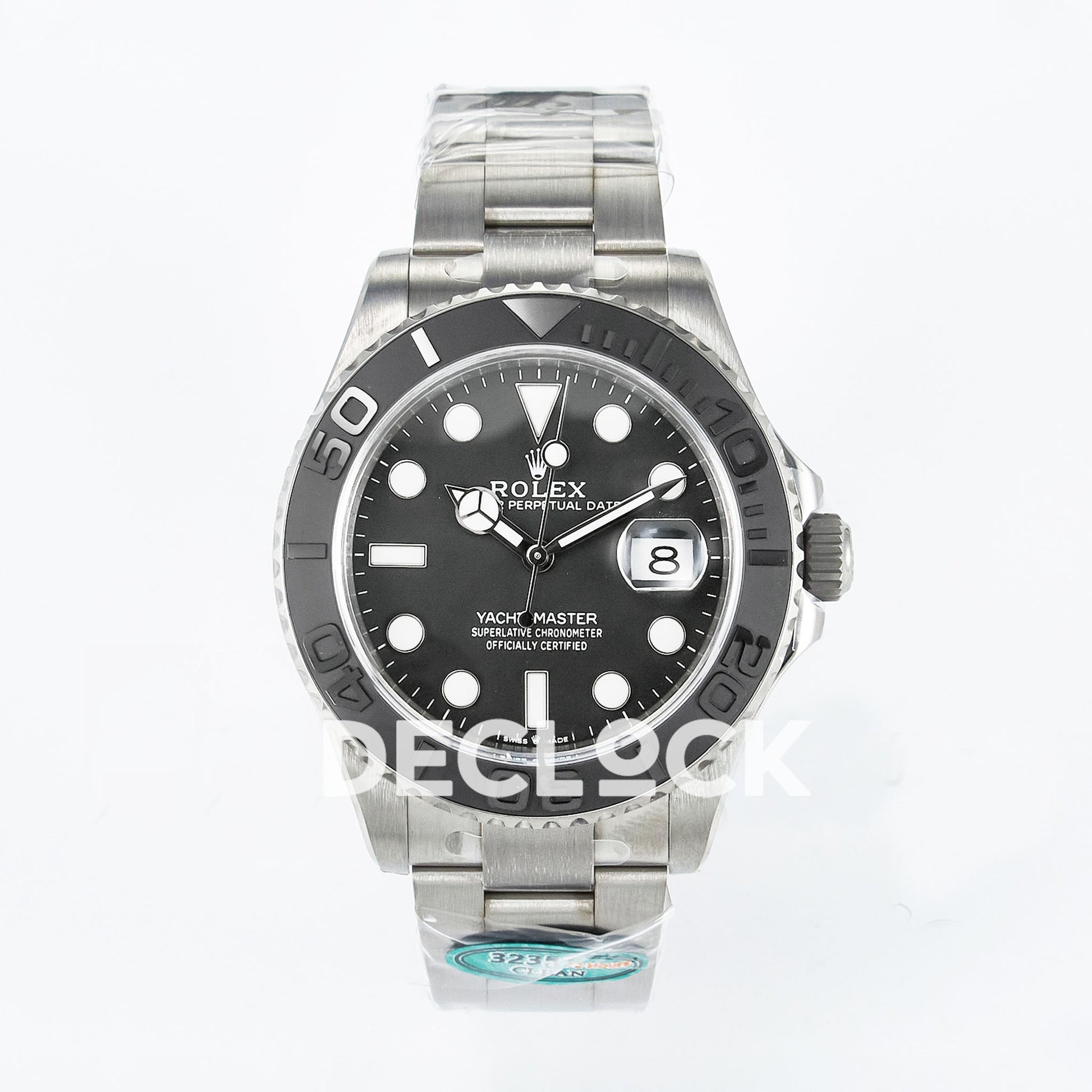 Rolex Yacht-Master 226627 Titanium Clean 1:1 Black Dial on Titanium Bracelet VR3235